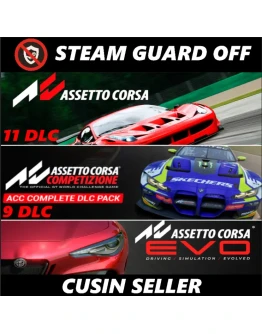 Assetto Corsa EVO Оффлайн аккаунт Без Guard Assetto Corsa EVO Оффлайн аккаунт Без Guard