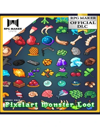 PIXELART MONSTER LOOT ICONS PACK EGS DLC (PC)