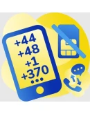 Виртуальный номер Безлимитные SMS 365 дней