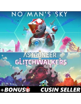 ASTRONEER +DLC Glitchwalkers +No Man's Sky +ПОДАРОК ASTRONEER +DLC Glitchwalkers +No Man's Sky +ПОДАРОК
