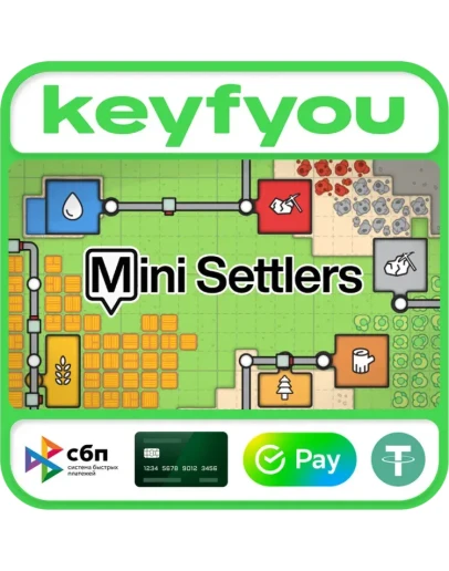Mini Settlers / STEAM КЛЮЧ Mini Settlers / STEAM КЛЮЧ