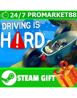 ВСЕ СТРАНЫ+РОССИЯ Driving Is Hard STEAM GIFT
