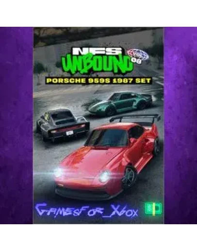 Need for Speed Unbound - Porsche 959 S 87 Set XBOX DLC