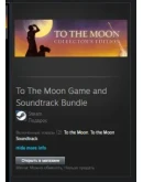 To The Moon Game and Soundtrack Bundle GIFT ВСЕ СТРАНЫ To The Moon Game and Soundtrack Bundle GIFT ВСЕ СТРАНЫ