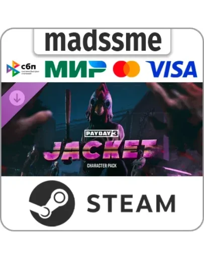 PAYDAY 3: Jacket Character Pack * RU/KZ/СНГ/TR/AR * DLC