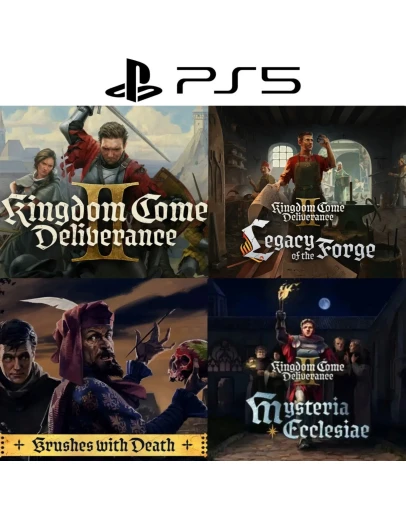 Kingdom Come:Deliverance 2 + 3 DLC PS5 Аренда от 7 дней