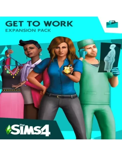 The Sims 4 Get to Work EGS DLC (PC)