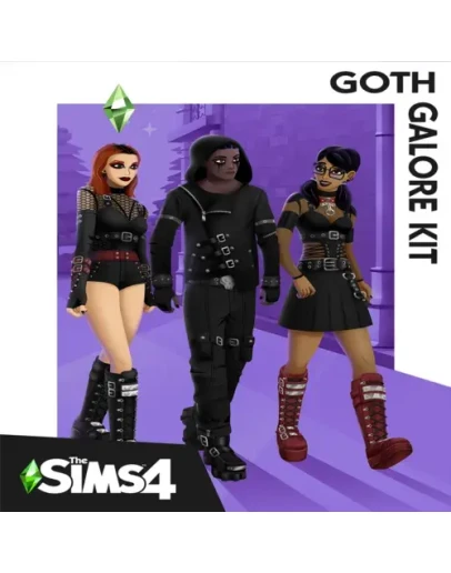 The Sims 4 Goth Galore Kit EGS DLC (PC)
