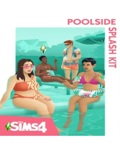 The Sims 4 Poolside Splash Kit EGS DLC (PC)