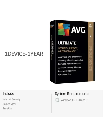 AVG Ultimate 10 Устройства 3 год