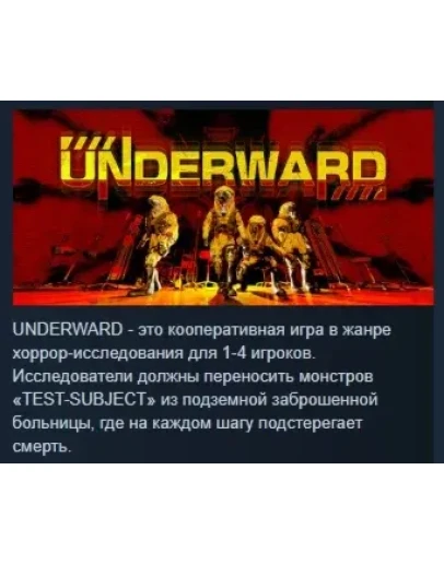 UNDERWARD АВТОДОСТАВКА STEAM РОССИЯ