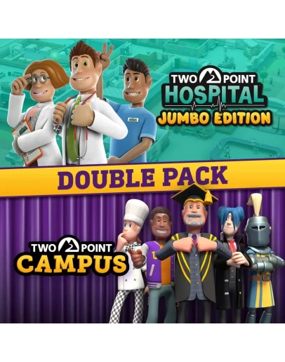 Two Point Hospital and Two Point Campus Double Pack PS4 Two Point Hospital and Two Point Campus Double Pack PS4