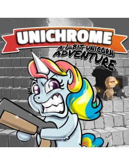 Unichrome: A 1-Bit Unicorn Adventure PS4 &amp PS5