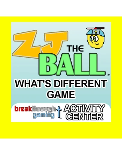 ZJ the Ball's What's Different Game - Breakthrough Gami ZJ the Ball's What's Different Game - Breakthrough Gami