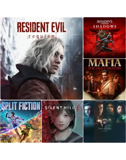 АРЕНДА Resident Evil Requiem & Split Fiction & Топ Игры Xbox Личный Аккаунт АРЕНДА Resident Evil Requiem & Split Fiction & Топ Игры Xbox Личный Аккаунт