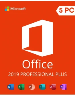 Office 2019 Pro Plus 5 PC Instant Delivery