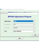 Сброс Epson L130 L132 L220 L222 L310 Adjustment Program