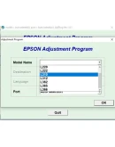 Сброс Epson L130 L132 L220 L222 L310 Adjustment Program