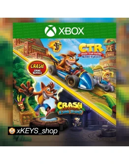 Crash Bandicoot BUNDLE TRILOGY+ NITRO XBOX КЛЮЧ