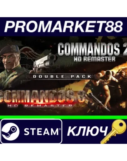 Commandos 2 & 3 HD Remaster Double Pack Bundle Stea Commandos 2 & 3 HD Remaster Double Pack Bundle Stea