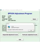 Сброс Epson L3150 Adjustment Program