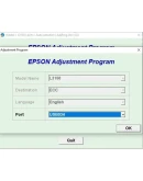 Сброс Epson L3150 Adjustment Program