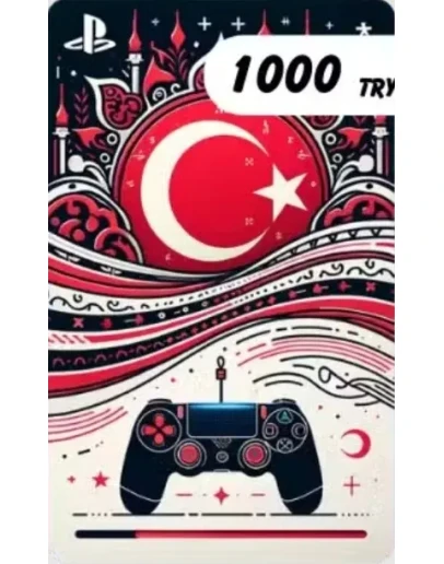 PSN Gift Card Turkey 1000 TL Instant Auto Delivery