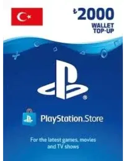PSN Gift Card Turkey 2000 TL Auto Delivery