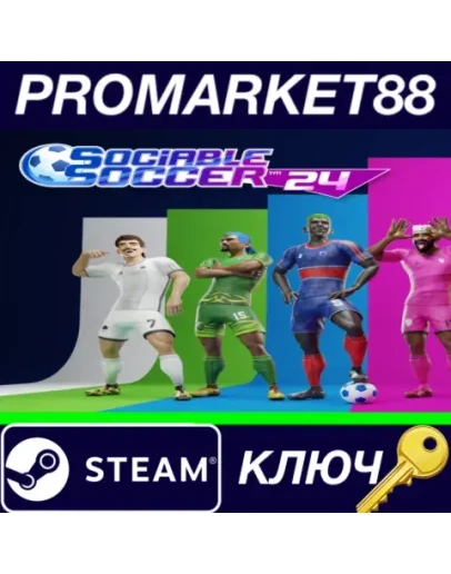 Sociable Soccer 24 Steam КЛЮЧ GLOBAL
