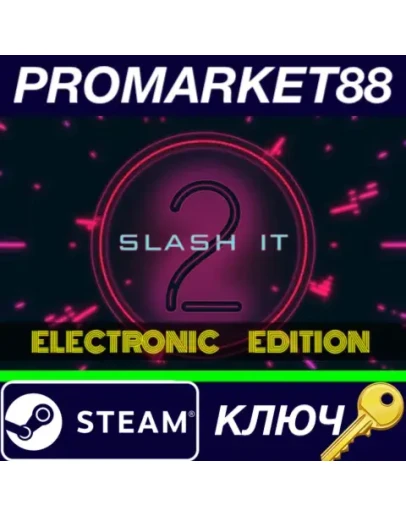 Slash it 2 - Electronic Music Pack DLC Steam КЛЮЧ Slash it 2 - Electronic Music Pack DLC Steam КЛЮЧ