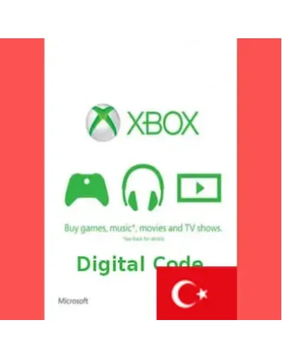 XBOX 100 TRY КАРТА ПОПОЛНЕНИЯ ТУРЦИЯКОДАВТОTurkey