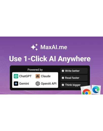 MaxAI AI PRO ПОДПИСКА - 1 МЕСЯЦ MaxAI AI PRO ПОДПИСКА - 1 МЕСЯЦ