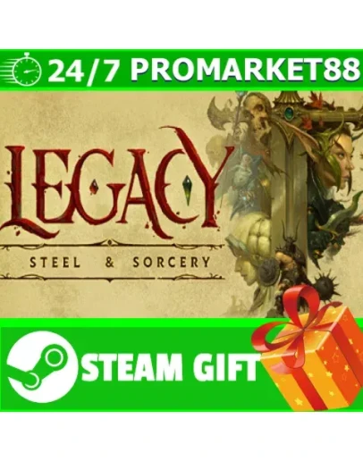 ВСЕ СТРАНЫ+РОССИЯ Legacy: Steel & Sorcery STEAM ВСЕ СТРАНЫ+РОССИЯ Legacy: Steel & Sorcery STEAM