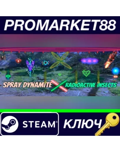 Spray Dynamite X Radioactive Insects Steam КЛЮЧ GLOB Spray Dynamite X Radioactive Insects Steam КЛЮЧ GLOB