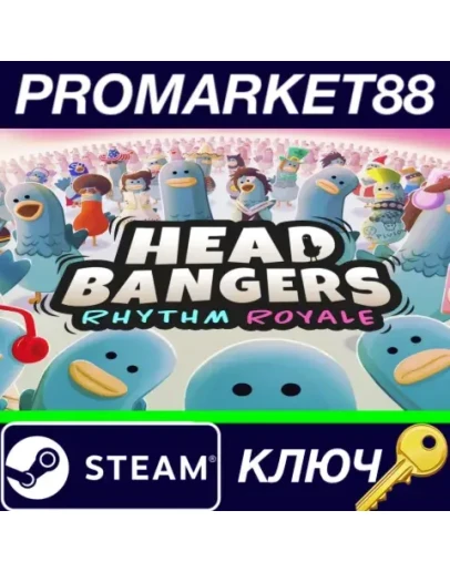 Headbangers: Rhythm Royale EU Steam КЛЮЧ ЕВРОПА Headbangers: Rhythm Royale EU Steam КЛЮЧ ЕВРОПА