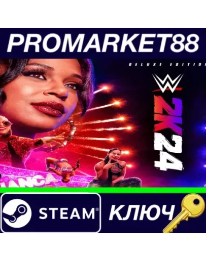 WWE 2K24 Deluxe Edition Steam КЛЮЧ GLOBAL WWE 2K24 Deluxe Edition Steam КЛЮЧ GLOBAL