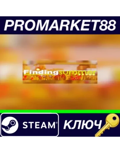 Finding summer EU Steam КЛЮЧ ЕВРОПА