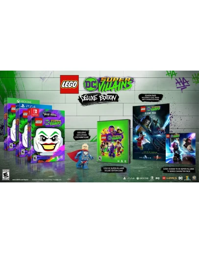 LEGO DC Super-Villains Deluxe Edition Xbox КЛЮЧ