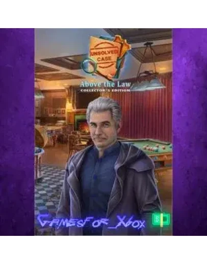 Unsolved Case Above the Law CE Xbox XBOX