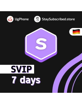 UgPhone SVIP 7 дней Германия UgPhone SVIP 7 дней Германия