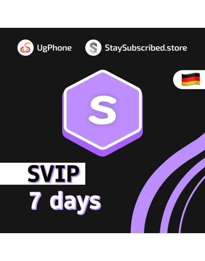 UgPhone SVIP 7 дней Германия