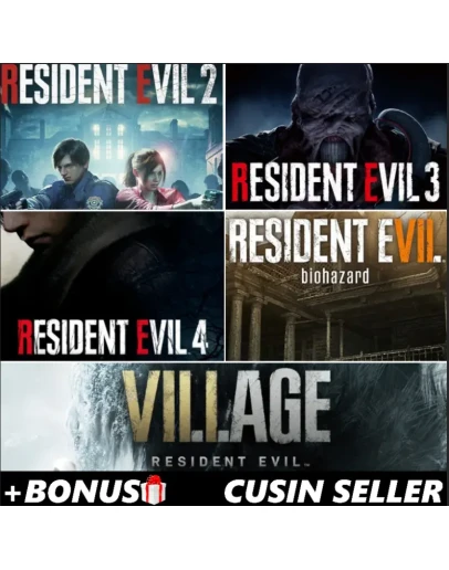 Resident Evil 4 + ВСЕ РЕМЕЙКИ + ПОДАРОК Resident Evil 4 + ВСЕ РЕМЕЙКИ + ПОДАРОК