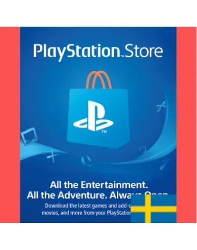 PLAYSTATION SE 250 SEK КАРТА ПОПОЛНЕНИЯ ШВЕЦИЯКОД