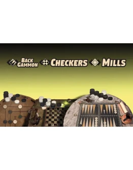 Backgammon Checkers Mills (steam key) Backgammon Checkers Mills (steam key)