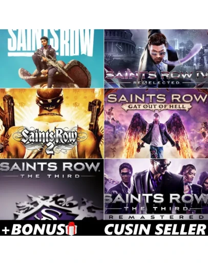 Saints Row: The Third + ВСЕ ЧАСТИ + ПОДАРОК