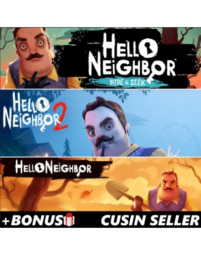 Hello Neighbor + ВСЕ ЧАСТИ + ПОДАРОК