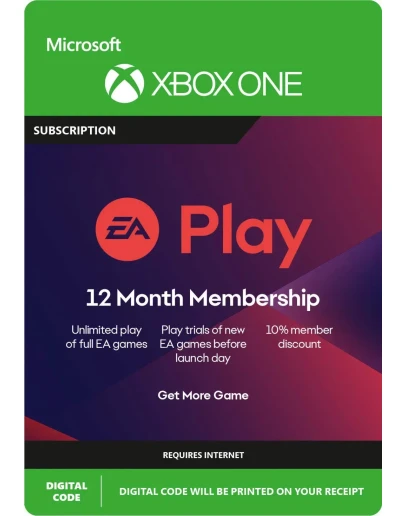 Ea Play 12 месяцев (Xbox One, Series XS) Global Ea Play 12 месяцев (Xbox One, Series XS) Global