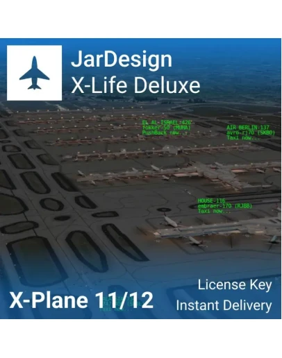 JARDesign X-Life Deluxe для X-Plane 12/11 JARDesign X-Life Deluxe для X-Plane 12/11