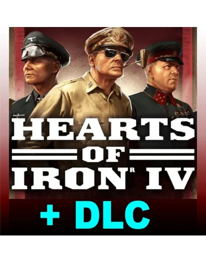 HEARTS OF IRON IV + DLC STEAM АККАУНТНА 90 ДНЕЙ