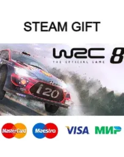 WRC 8 FIA World Rally Championship steam RU/UA/KZ/CНГ WRC 8 FIA World Rally Championship steam RU/UA/KZ/CНГ